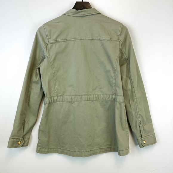 Lucky Brand Womens Size S Lightweight Cotton Chore Jacket Green - Picture 7 of 10